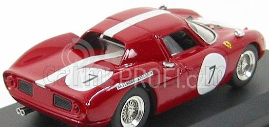 Best-model Ferrari 250lm N 7 Kyalami 1966 Hailwood - Anderson 1:43 Bordeaux White
