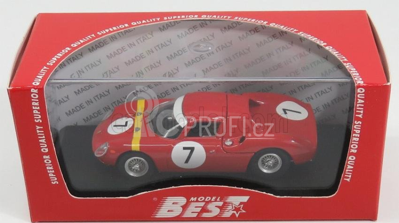 Best-model Ferrari 250lm N 7 Winner Angola Luanda Gp 1964 W.mairesse 1:43 Red