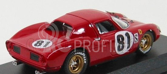 Best-model Ferrari 250lm N 81 Daytona 1968 Piper - Gregory 1:43 Red