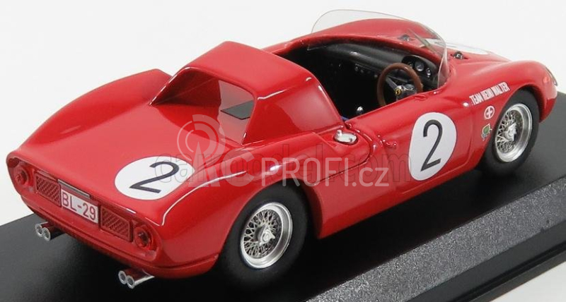 Best-model Ferrari 250lm Spider N 2 Winner Class Pernis Von Tirol Innsbruck 1965 H.walter 1:43 Red