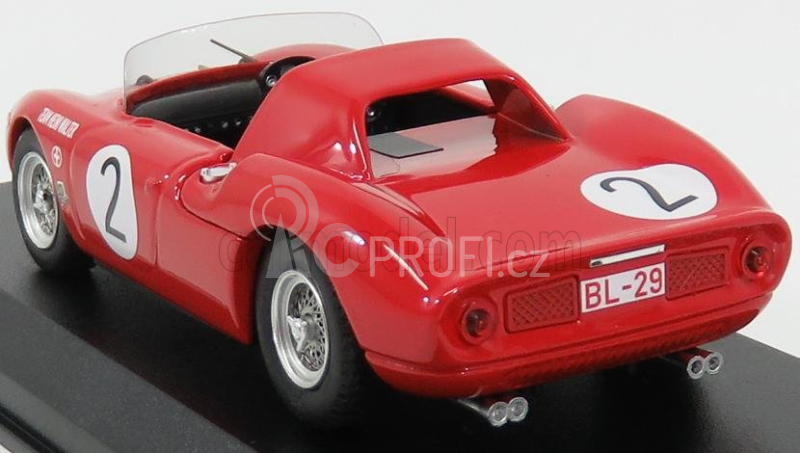 Best-model Ferrari 250lm Spider N 2 Winner Class Pernis Von Tirol Innsbruck 1965 H.walter 1:43 Red