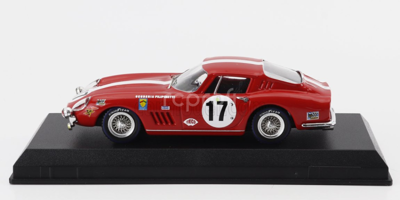 Best-model Ferrari 275 Gtb 3.3l V12 Team Scuderia Filipinetti N 17 24h Le Mans 1968 Jacques Rey - Claude Haldi 1:43 Red