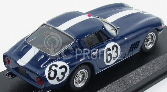 Best-model Ferrari 275 Gtb/4 Coupe N 63 Spa 1967 Vestey - Gaspar 1:43 Modrá Bílá