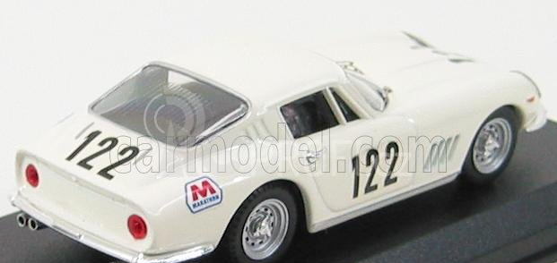 Best-model Ferrari 275 Gtb/4 N 122 Targa Florio 1967 Starrabba - Orlando 1:43 Bílá