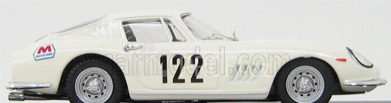 Best-model Ferrari 275 Gtb/4 N 122 Targa Florio 1967 Starrabba - Orlando 1:43 Bílá