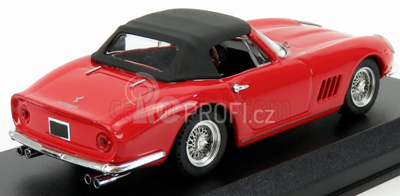 Best-model Ferrari 275 Gtb/4 Nart Spider Closed 1967 1:43 Červená Černá