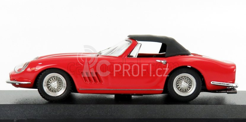 Best-model Ferrari 275 Gtb/4 Nart Spider Closed 1967 1:43 Červená Černá