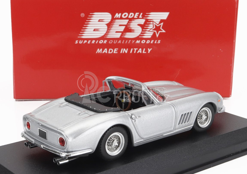 Best-model Ferrari 275 Gtb/4 Spider 1967 1:43 Silver