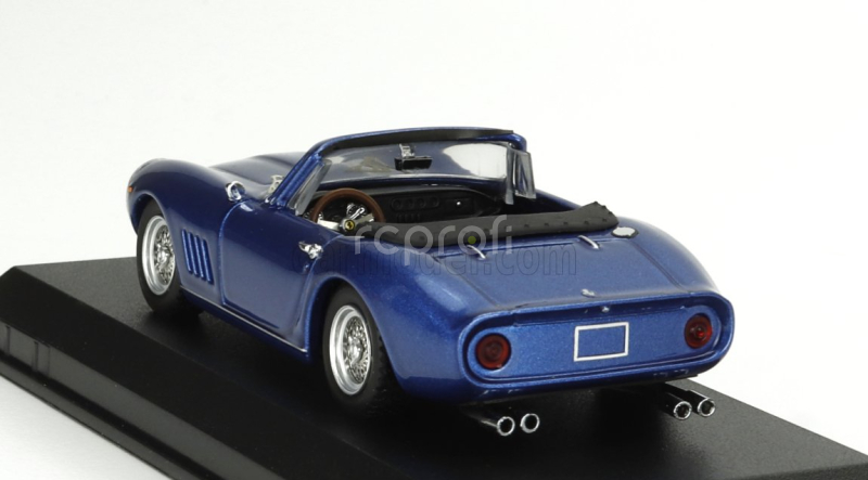 Best-model Ferrari 275 Gtb/4s S/n.10453 Nart Spider Open 1967 - Personal Car Steve Mcqueen 1:43 Blue Met