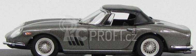 Best-model Ferrari 275 Gtb Spider Cabriolet Closed 1967 1:43 Šedá Černá