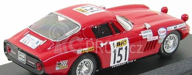 Best-model Ferrari 275 Gtb4 Coupe N 151 Tour De France 1970 A.corentin - B.prevost 1:43 Red