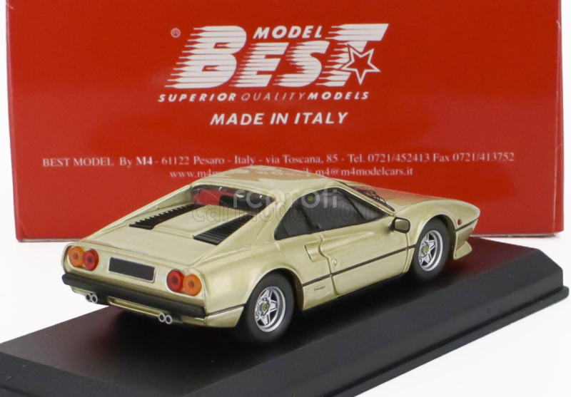Best-model Ferrari 308 Gtb 1975 - 50th Anniversary 1:43 Gold Met