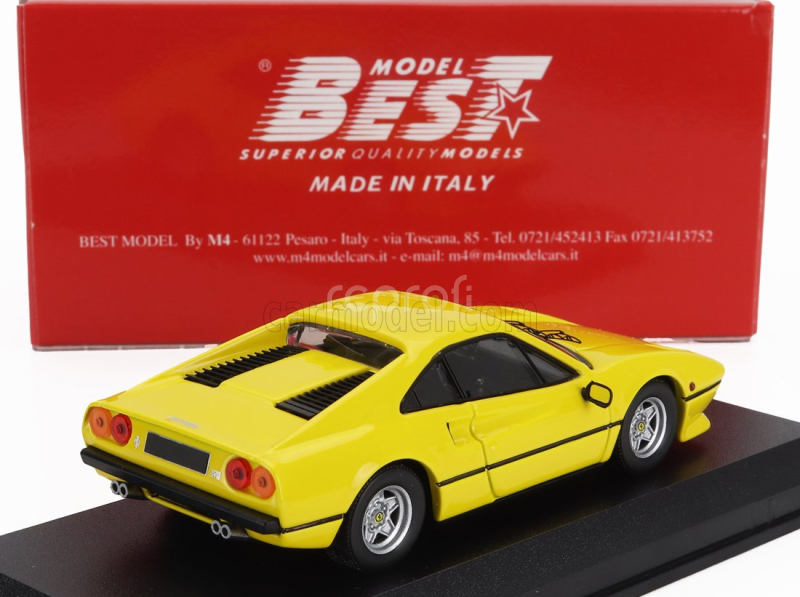 Best-model Ferrari 308 Gtb 1976 1:43 Žlutá