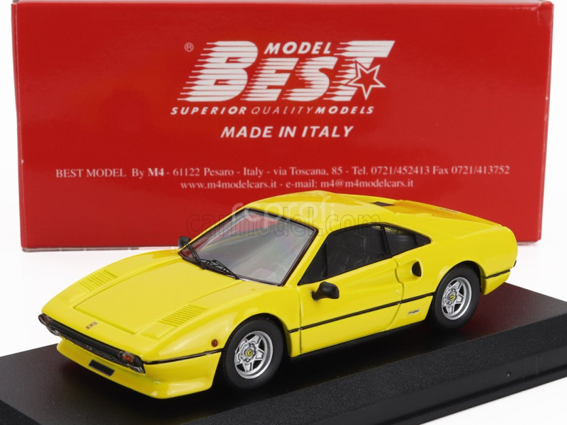 Best-model Ferrari 308 Gtb 1976 1:43 Žlutá