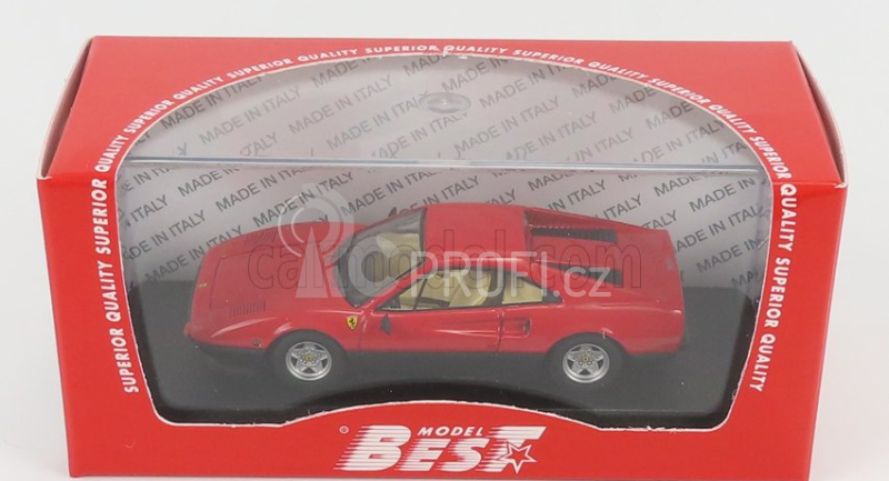 Best-model Ferrari 308 Gtb 1977 1:43 Červená Černá