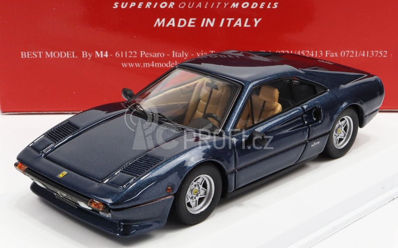 Best-model Ferrari 308 Gtb 1980 1:43 Blue