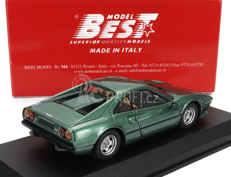 Best-model Ferrari 308 Gtb 1980 1:43 Green Met