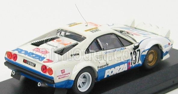 Best-model Ferrari 308 Gtb Gr N 137 Rally Montecarlo 1982 Zamborlini - Nenes 1:43 Bílá Modrá
