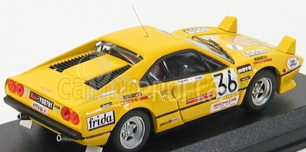 Best-model Ferrari 308 Gtb Gr.2 N 36 Rally Monza 1983 Facetti - Artioli 1:43 Žlutá