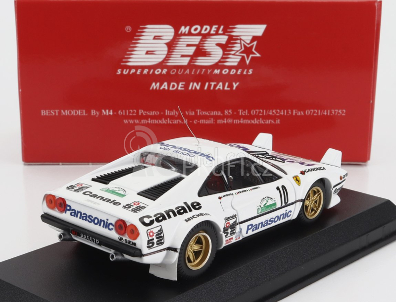 Best-model Ferrari 308 Gtb Gr.4 N 10 1:43, bílá