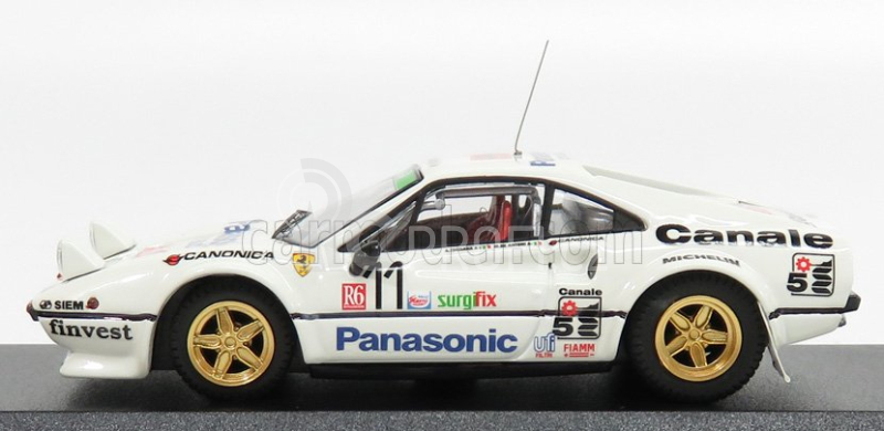 Best-model Ferrari 308 Gtb Gr.4 N 11 Winner Rally Del Ciocco 1982 De Antoni - Tognana 1:43 Bílá