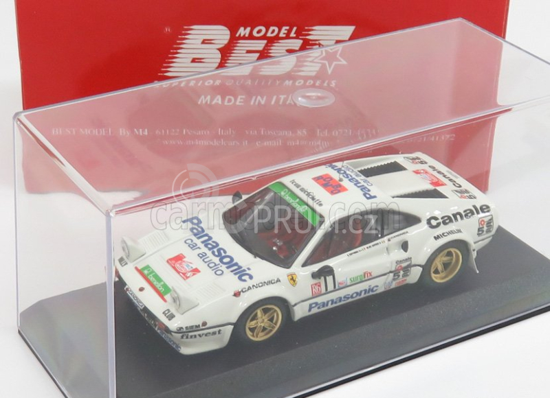 Best-model Ferrari 308 Gtb Gr.4 N 11 Winner Rally Del Ciocco 1982 De Antoni - Tognana 1:43 Bílá