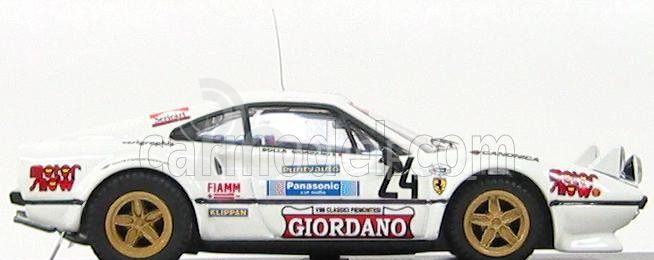 Best-model Ferrari 308 Gtb Gr.4 N 24 Rally Della Luna 1980 Giordano - Bolla 1:43 Bílá
