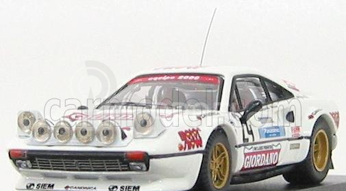 Best-model Ferrari 308 Gtb Gr.4 N 24 Rally Della Luna 1980 Giordano - Bolla 1:43 Bílá