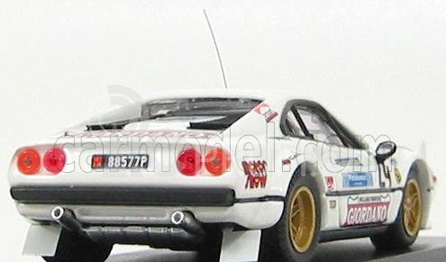 Best-model Ferrari 308 Gtb Gr.4 N 24 Rally Della Luna 1980 Giordano - Bolla 1:43 Bílá