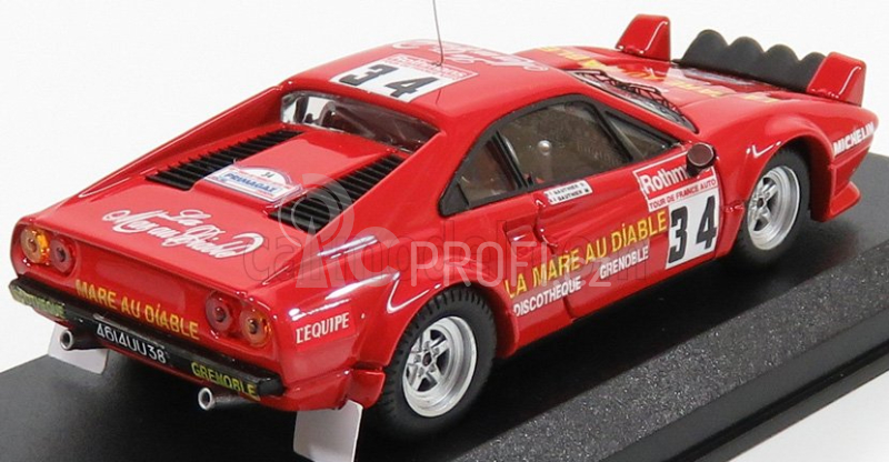 Best-model Ferrari 308 Gtb Gr.4 N 34 Tour De France 1983 Gauthier - Gauthier 1:43 Red