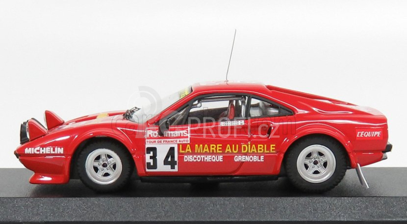 Best-model Ferrari 308 Gtb Gr.4 N 34 Tour De France 1983 Gauthier - Gauthier 1:43 Red