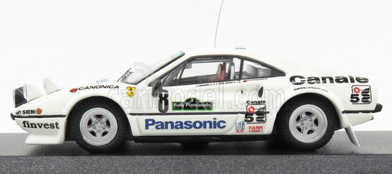 Best-model Ferrari 308 Gtb Gr.4 N 8 Winner Rally Piancavallo 1982 De Antoni - Tognana 1:43 Bílá