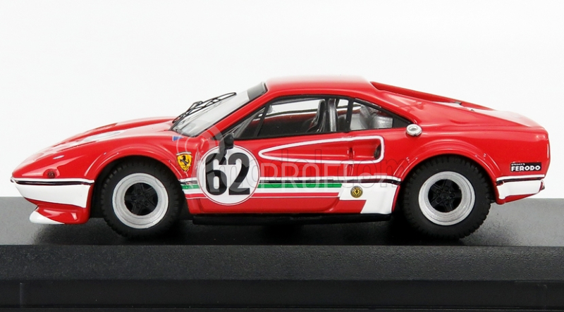 Best-model Ferrari 308 Gtb Lm N 62 Haviron International 1981 M.dantinne 1:43 Červená Bílá