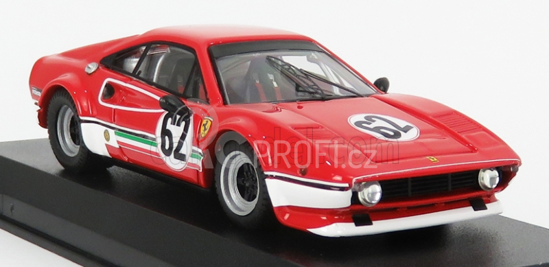 Best-model Ferrari 308 Gtb Lm N 62 Haviron International 1981 M.dantinne 1:43 Červená Bílá