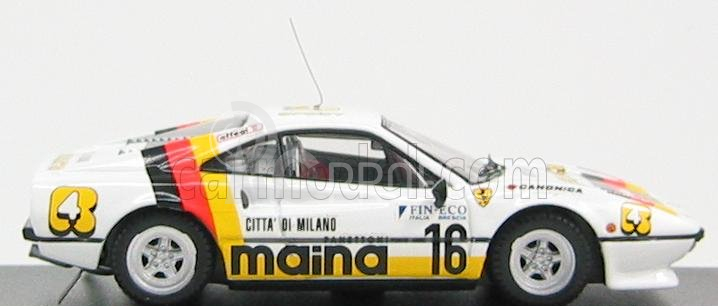 Best-model Ferrari 308 Gtb N 16 Rally Dei Laghi 1984 1:43 Bílá Žlutá