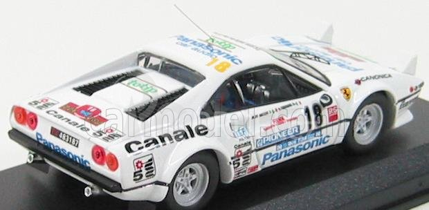 Best-model Ferrari 308 Gtb N 18 Gr4 Rally D'elba 1982 Tognana - De Antoni 1:43 Bílá