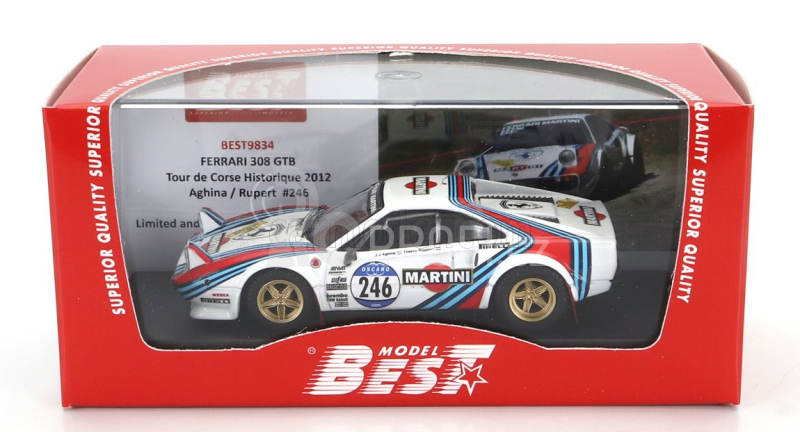 Best-model Ferrari 308 Gtb N 246 1:43, bílá