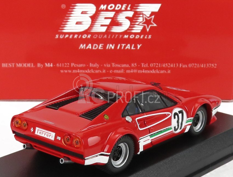 Best-model Ferrari 308 Gtb N 37 Rally Havirov International 1978 M.dantinne 1:43 Red