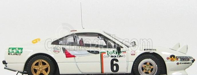 Best-model Ferrari 308 Gtb N 6 Rally Elba 1985 Roggia - Ercolani 1:43 Bílá