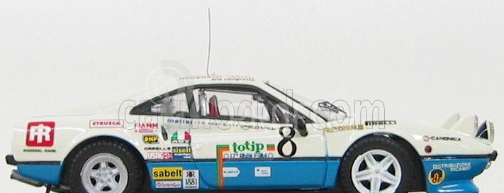 Best-model Ferrari 308 Gtb N 8 Rally Elba 1984 Amati - Ormezzano 1:43 Bílá Modrá