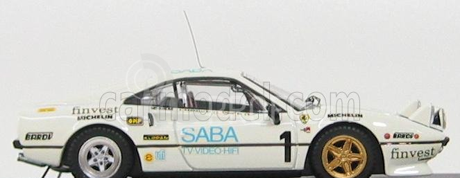 Best-model Ferrari 308 Gtb Rally N 1 Targa Florio 1983 Tony - Radaell 1:43 Bílá