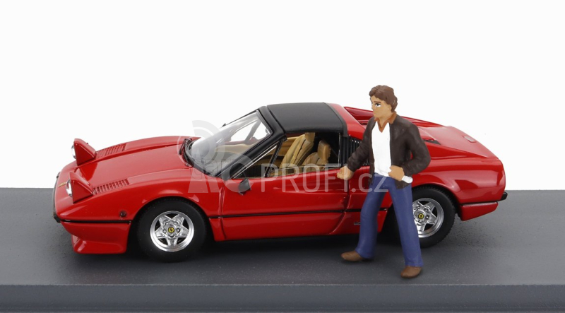 Best-model Ferrari 308 Gts 1977 - Personal Car Gilles Villeneuve With Figure 1:43 Red