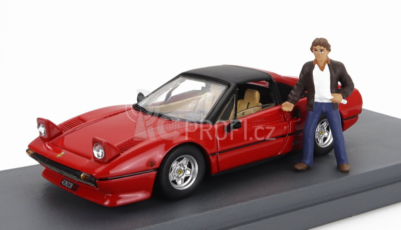 Best-model Ferrari 308 Gts 1977 - Personal Car Gilles Villeneuve With Figure 1:43 Red