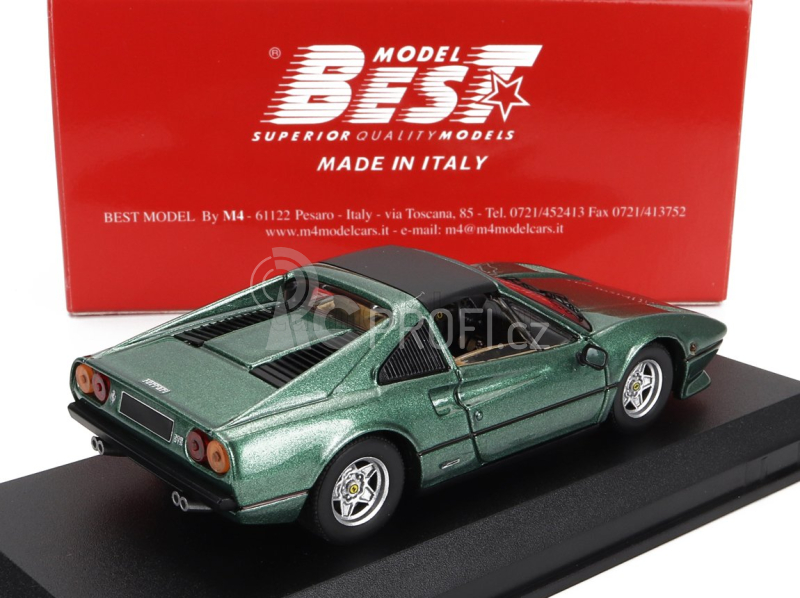 Best-model Ferrari 308 Gts 1980 1:43 Green Met