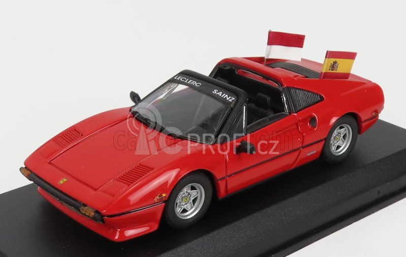 Best-model Ferrari 308 Gts 1982 - F1 Parade Mexico Gp 2020 C.sainz - C.leclerc 1:43 Red