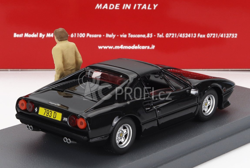 Best-model Ferrari 308 Gts 1982 - Personal Car Keke Rosberg With Figure 1:43 Black