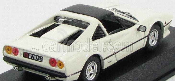 Best-model Ferrari 308 Gts Black Roof 1978 1:43 Bílá
