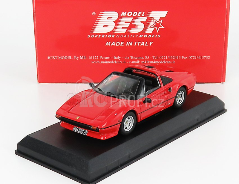 Best-model Ferrari 308 Gts Spider 1978 - Personal Car Jean Paul Belmondo 1:43 Red