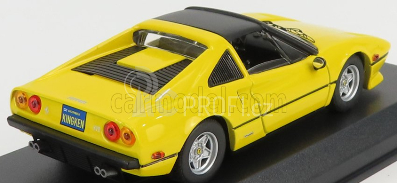 Best-model Ferrari 308 Gts Spider Closed 1978 - Personal Car Kenny Roberts 1:43 Žlutá Černá