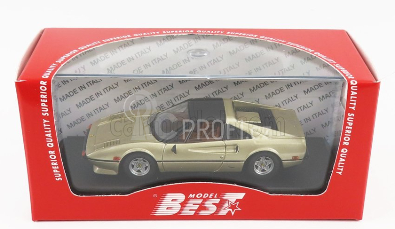 Best-model Ferrari 308 Gts Spider Closed Usa Version 1978 - Personal Car James Coburn 1:43 Gold